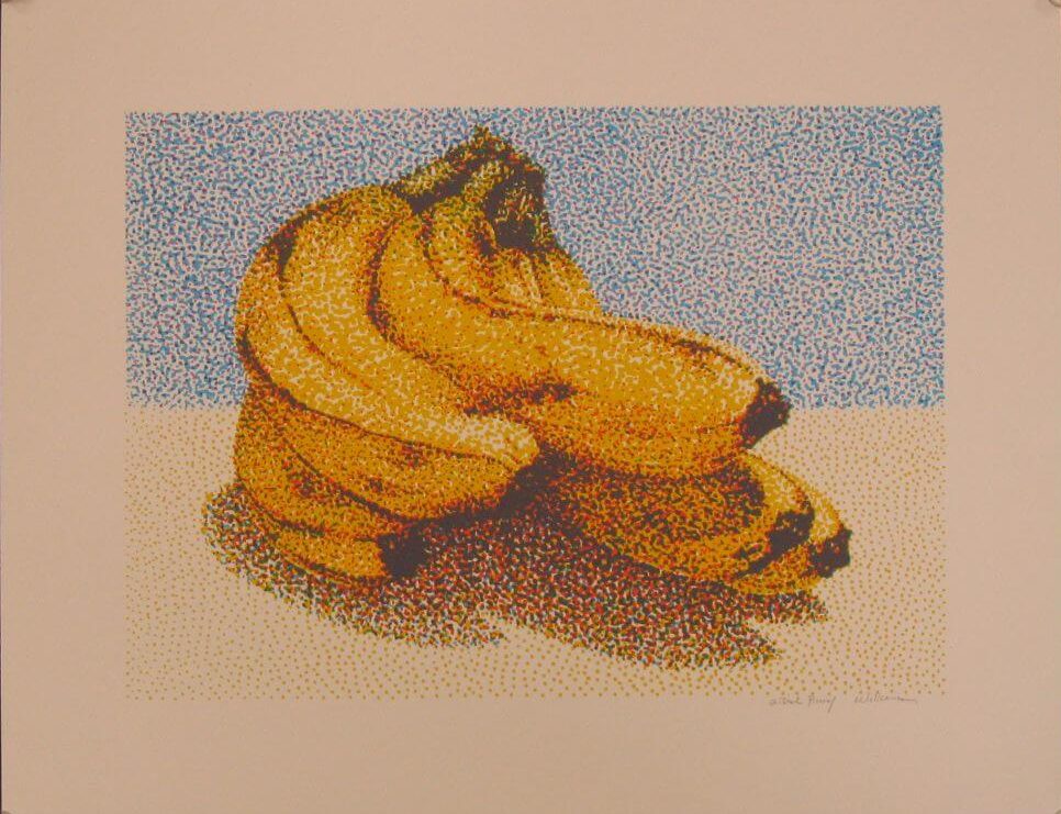 Banana's serigraph