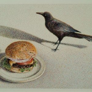 Cheeseburger with Bird II 2002