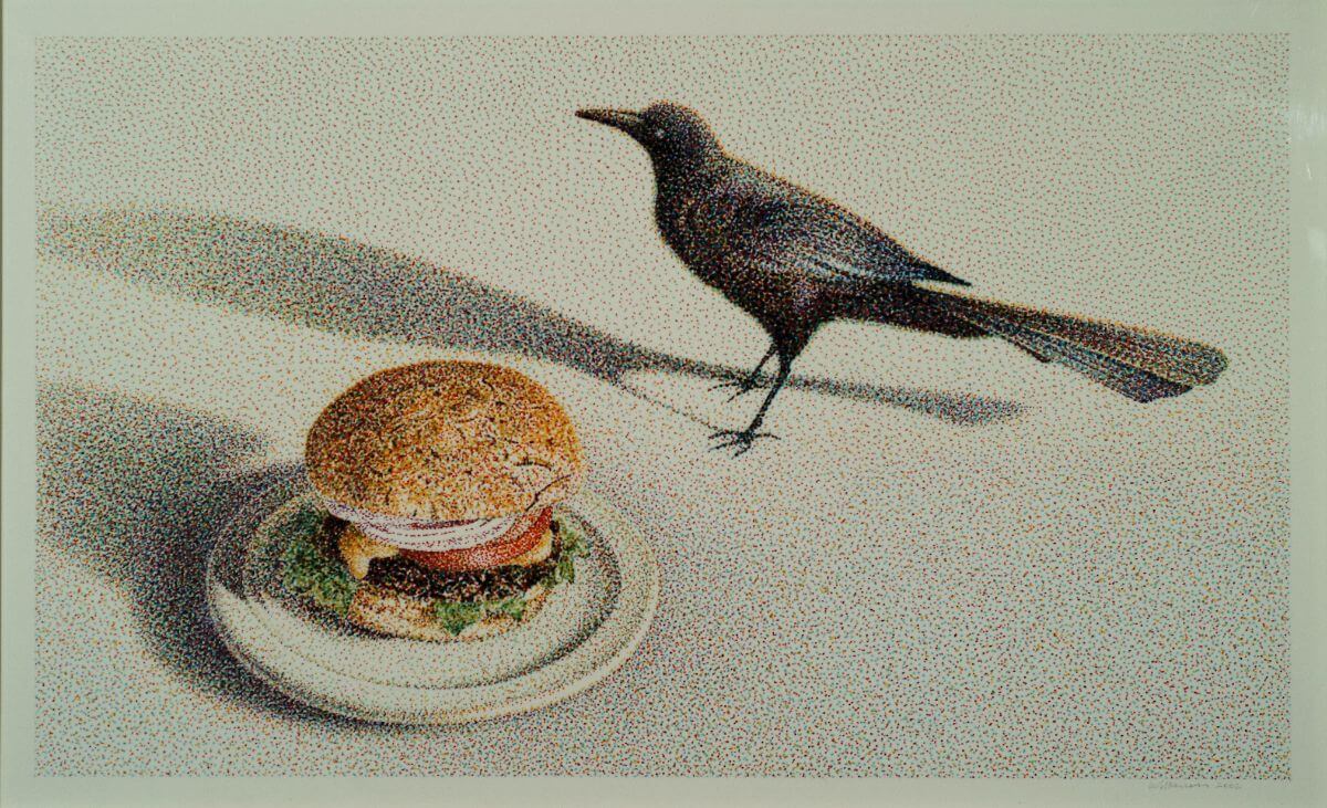 Cheeseburger with Bird II 2002