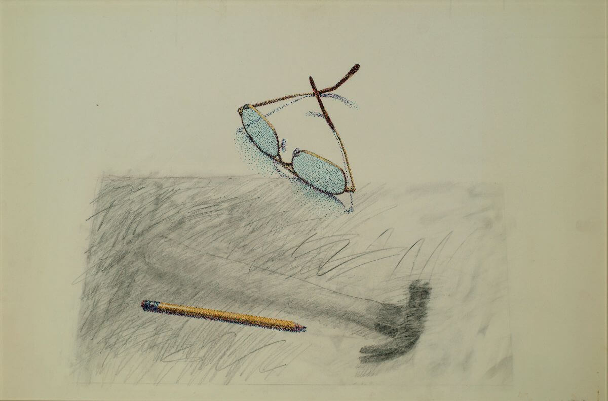 Hammer 1978 Pencil On Paper