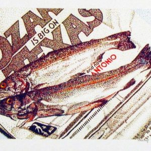 ozark trout serigraph