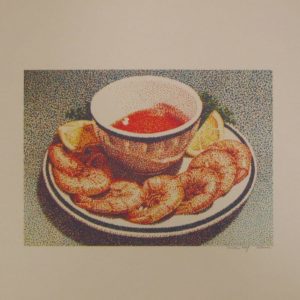 Shrimp Cocktail serigraph