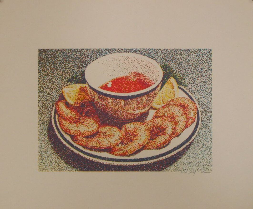 Shrimp Cocktail serigraph