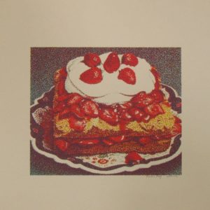 Strawberry Short Cake serigraph